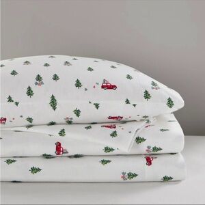 Queen Christmas sheet set